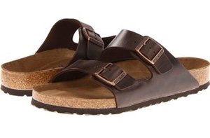 1 birkenstock arizona unisex leather sandal